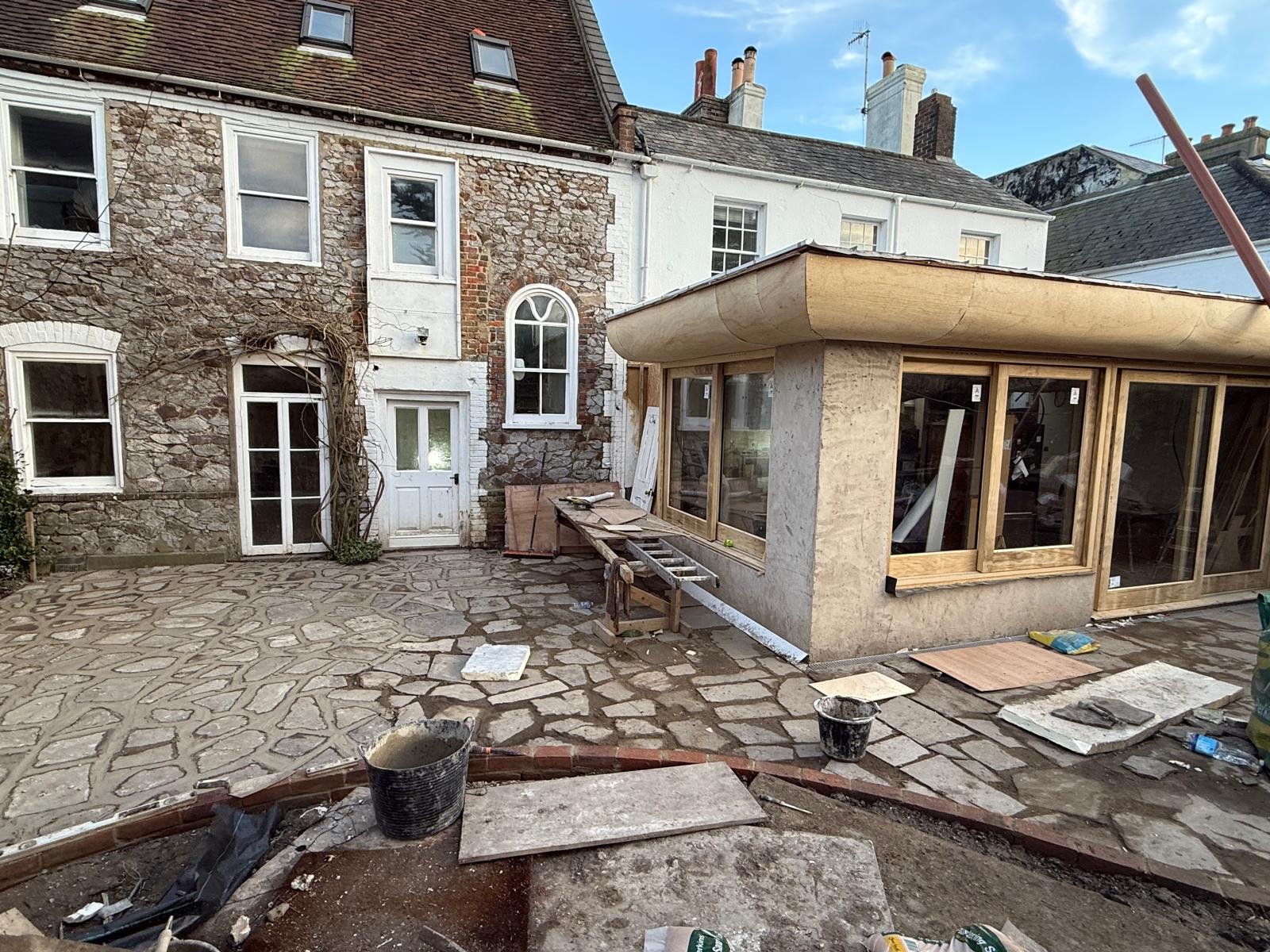 Rear extension exterior